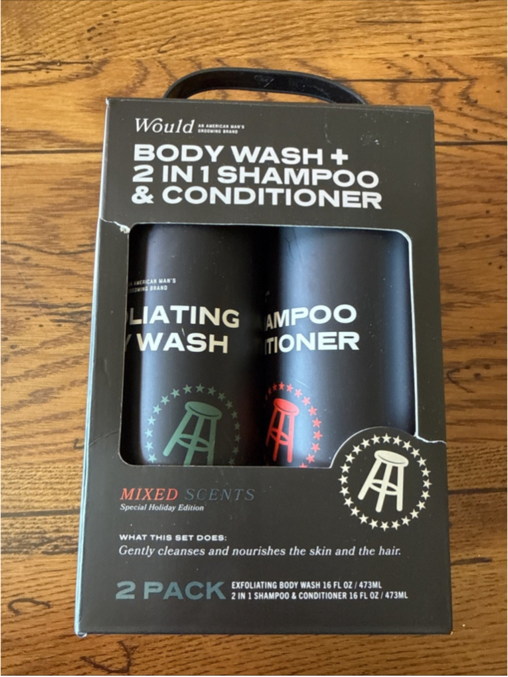 2 Pack Would Shampoo & Conditioner Fresh Tracks Golden Hour 16oz